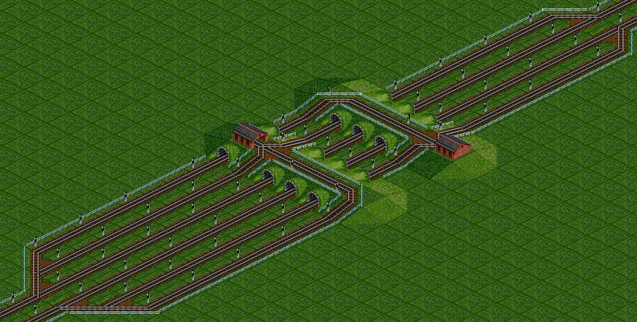 Two-line track