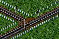 Two one-way signals facing different directions