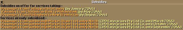 Picture: Three cloned subsidies